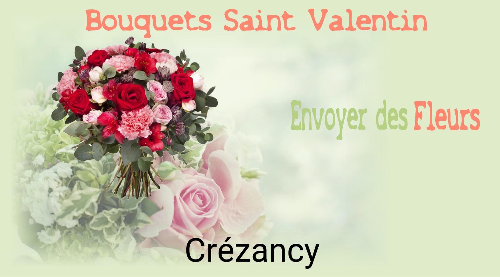 Roses de Saint-Valentin livrées à Crézancy